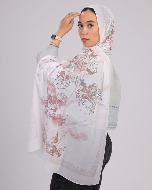 Velora | Printed Chiffon Scarf