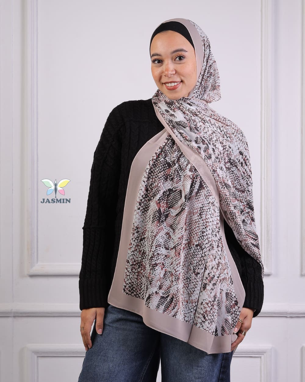 Ballet | Printed Chiffon Scarf