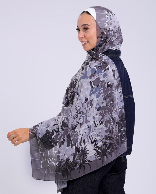 Opaline | Printed Chiffon Scarf