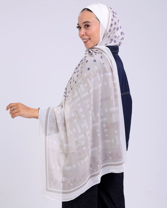 Mirena | Printed Chiffon Scarf