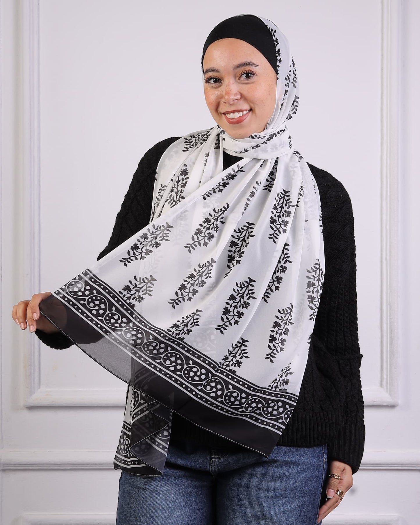 Breezelet | Printed Chiffon Scarf