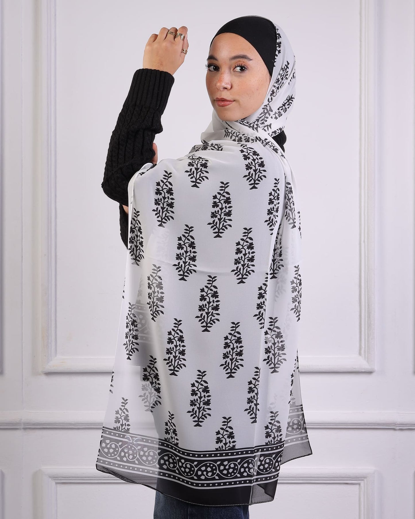 Breezelet | Printed Chiffon Scarf