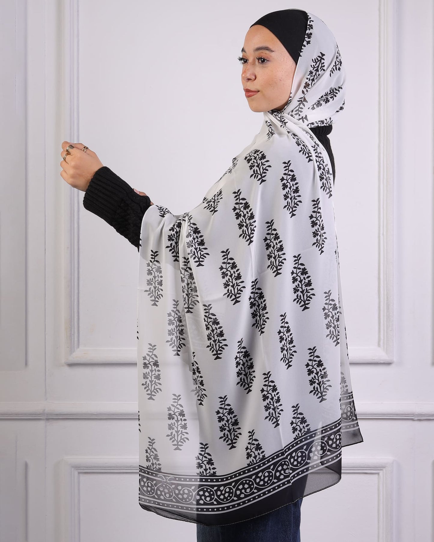 Breezelet | Printed Chiffon Scarf