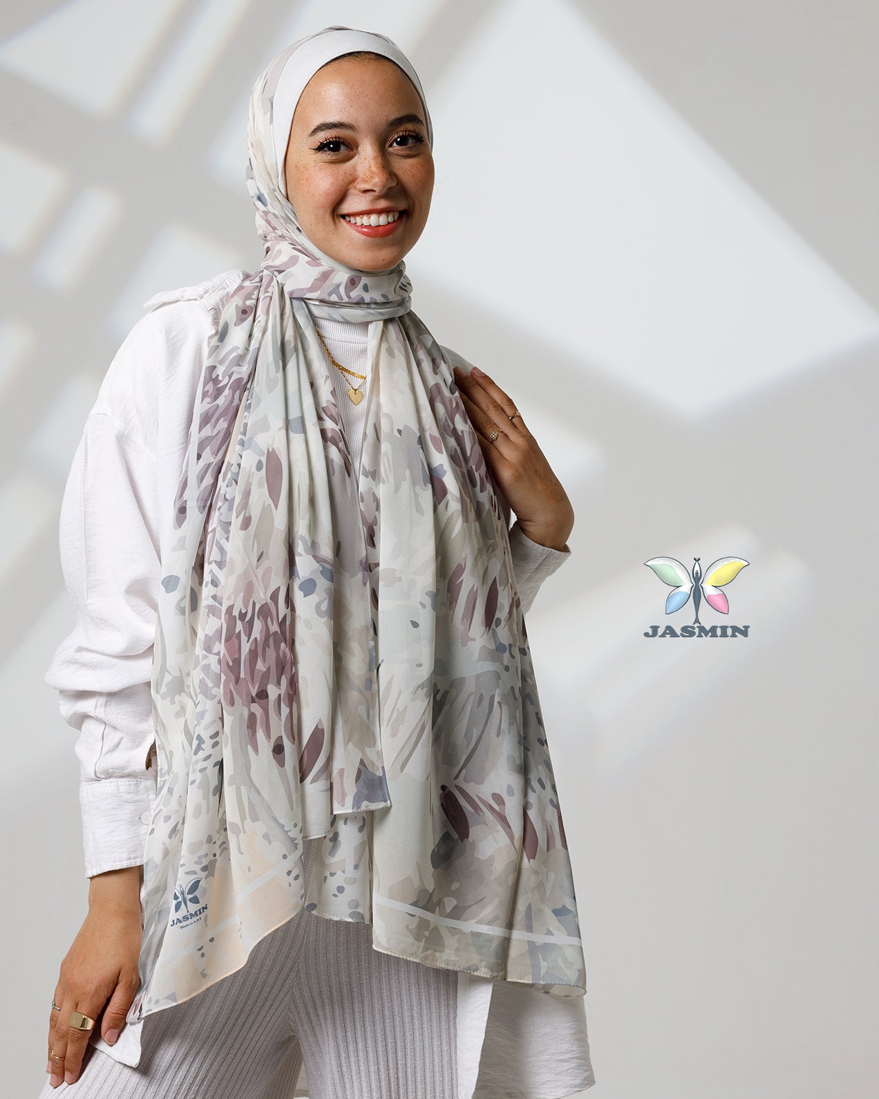 Loom | Printed Chiffon Scarf