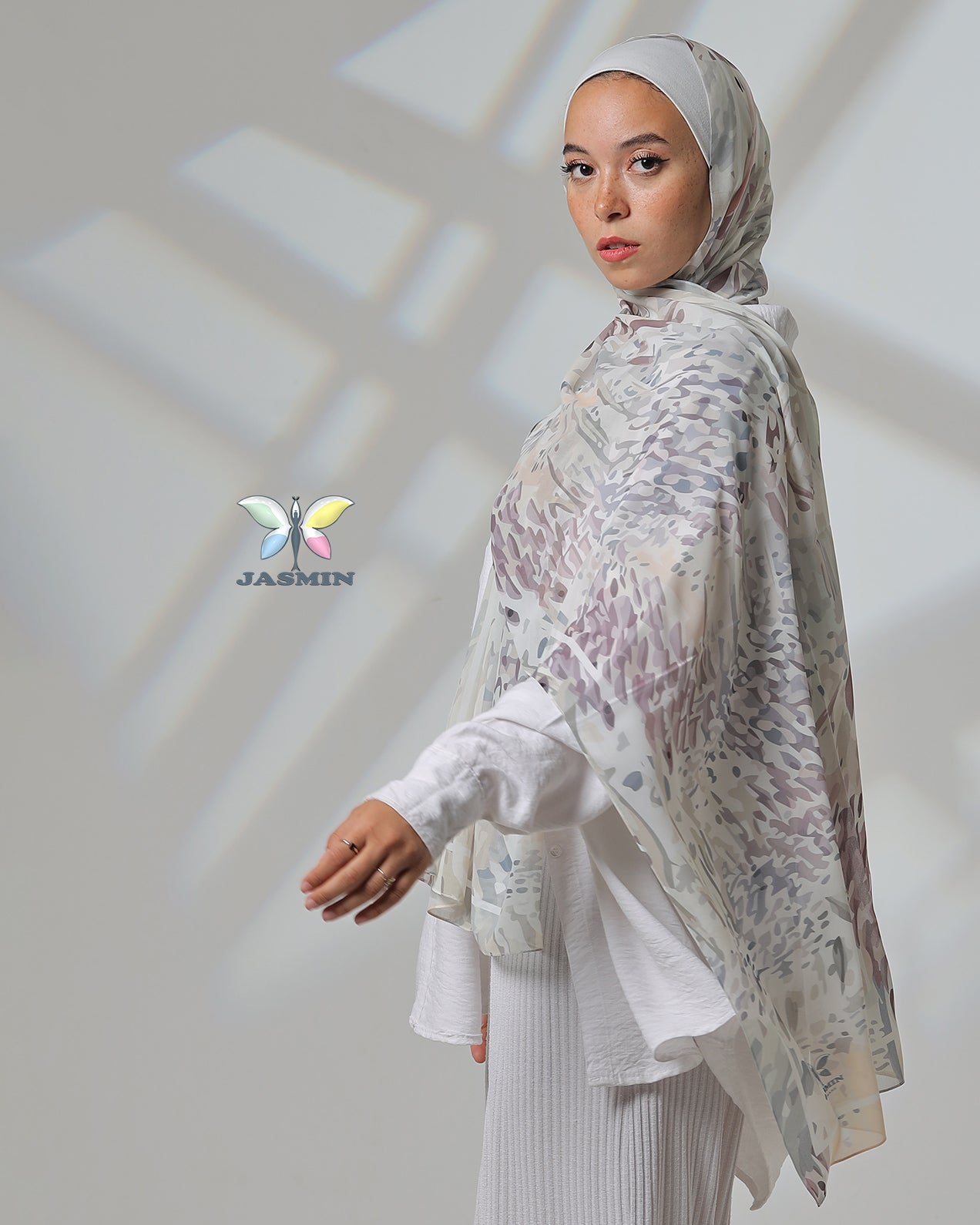 Loom | Printed Chiffon Scarf