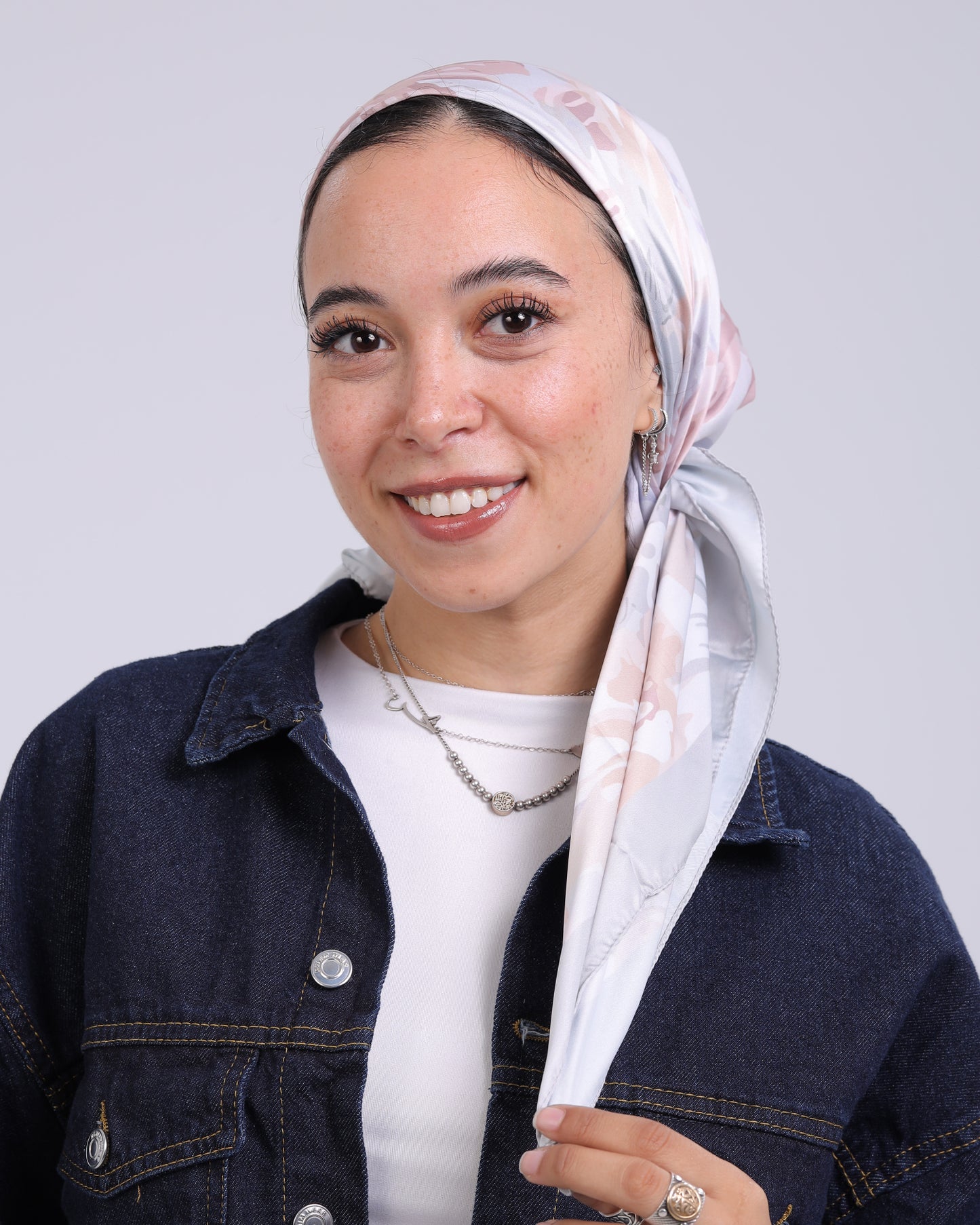 Premium Satin Square Scarf