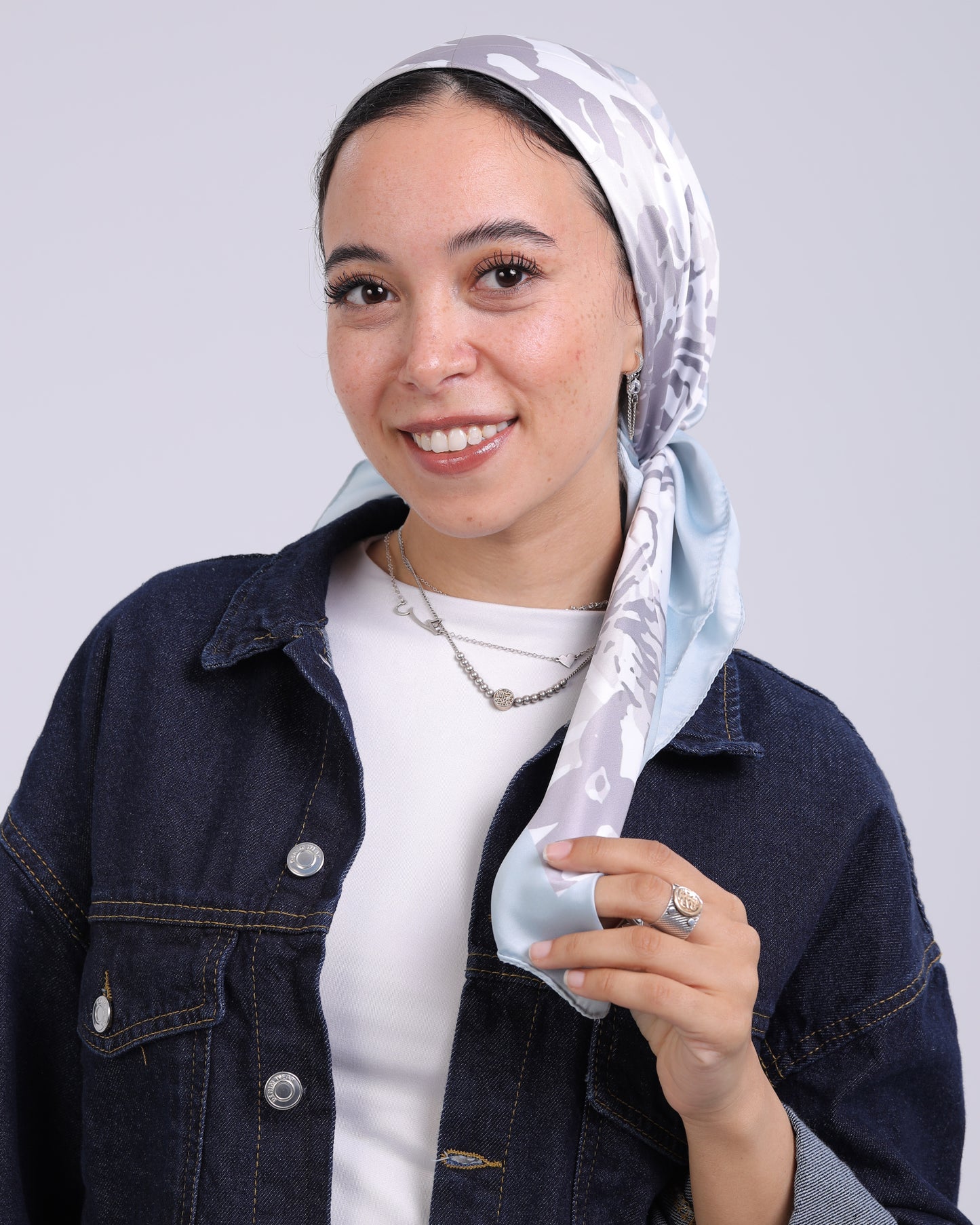 Premium Satin Square Scarf