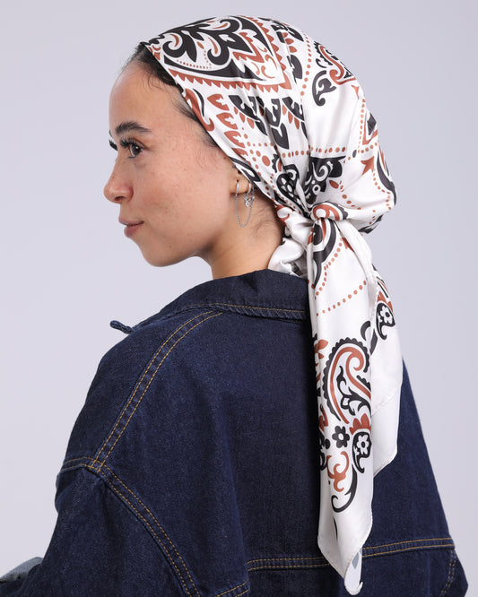 Premium Satin Square Scarf