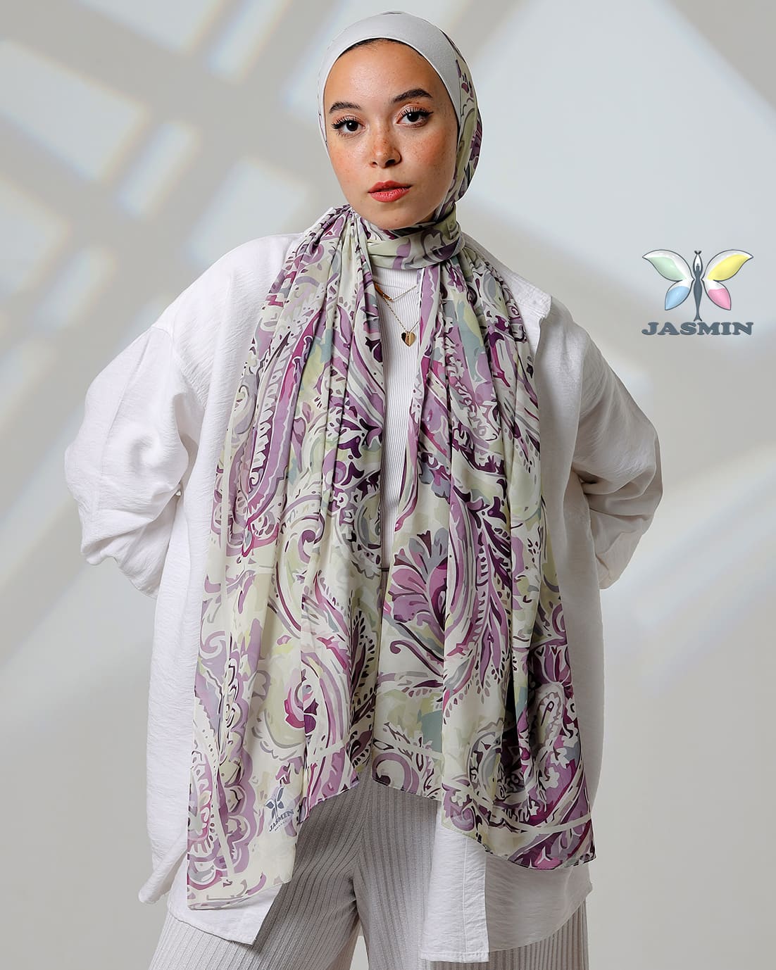 Tango | Printed Chiffon Scarf