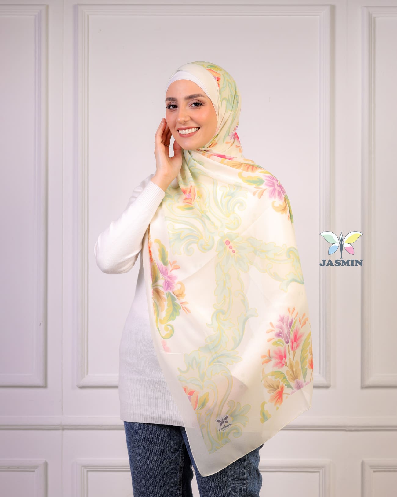 Vibe | Printed Chiffon Scarf