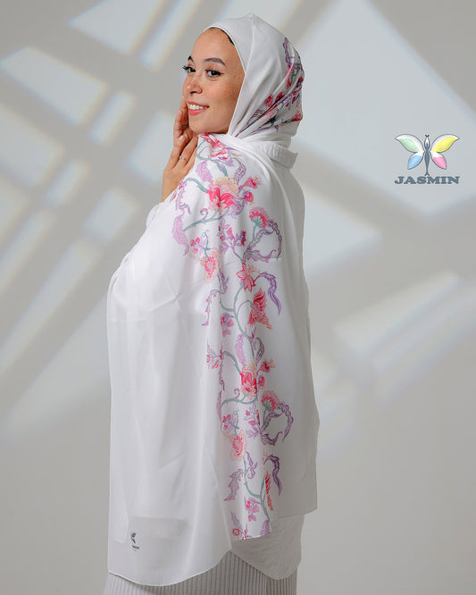 Wave | Printed Chiffon Scarf