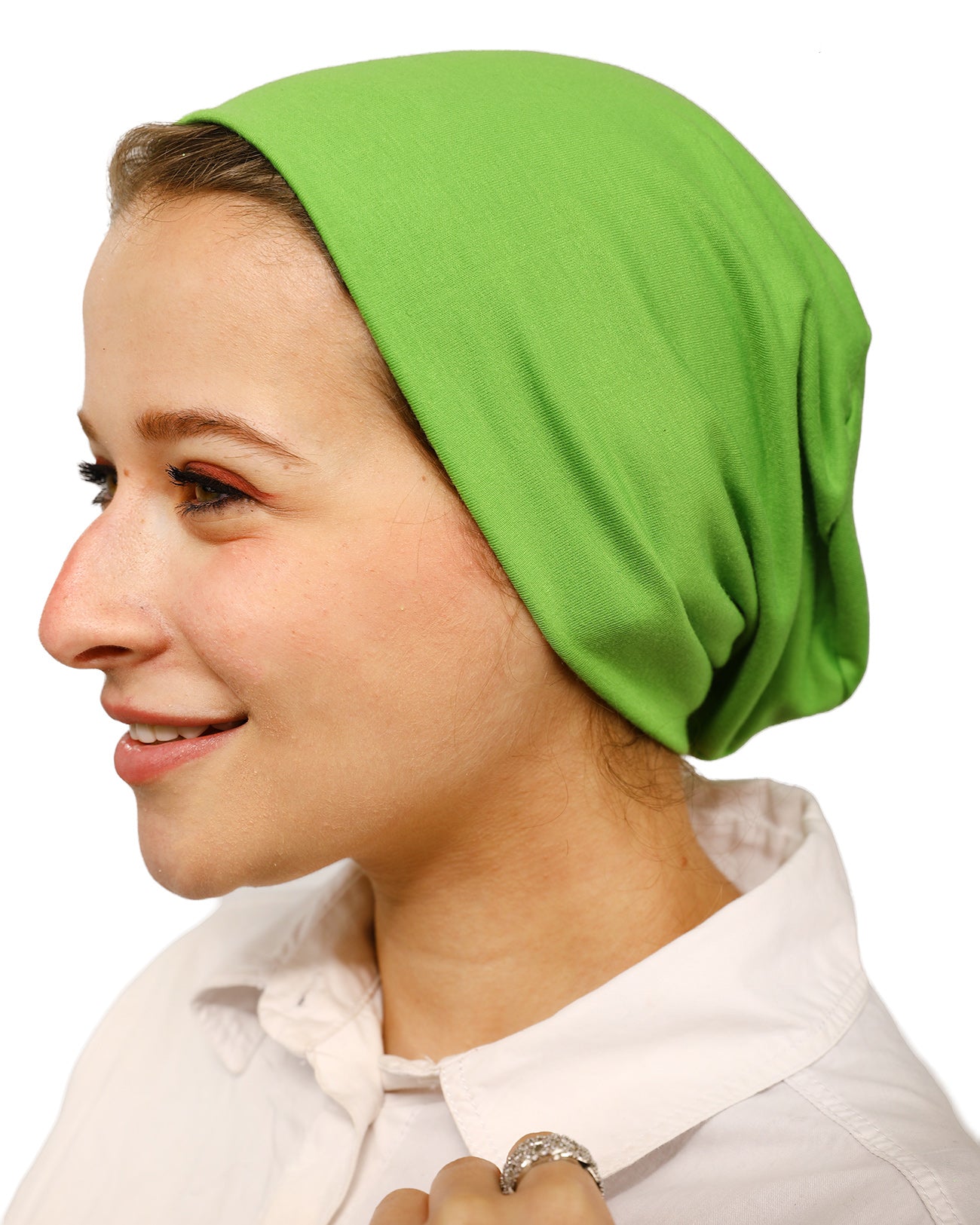 No Thread Bandana | Under scarf | Green