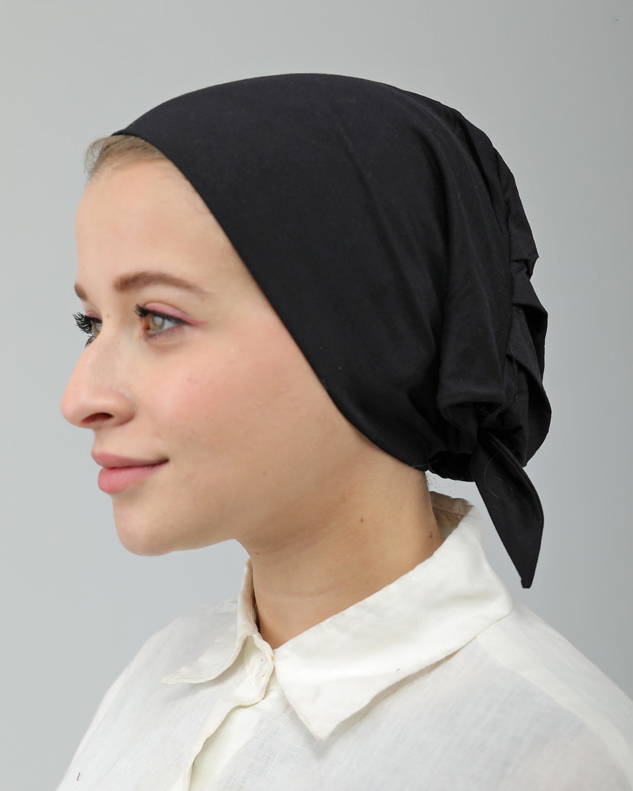 Bandana with ribbon | Black