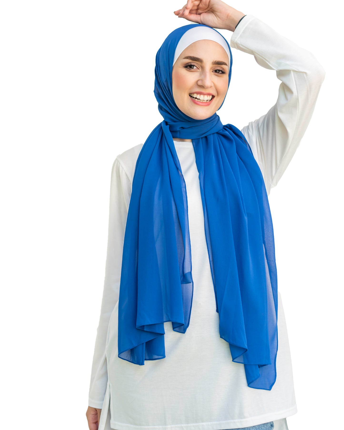 Plain Chiffon Scarf