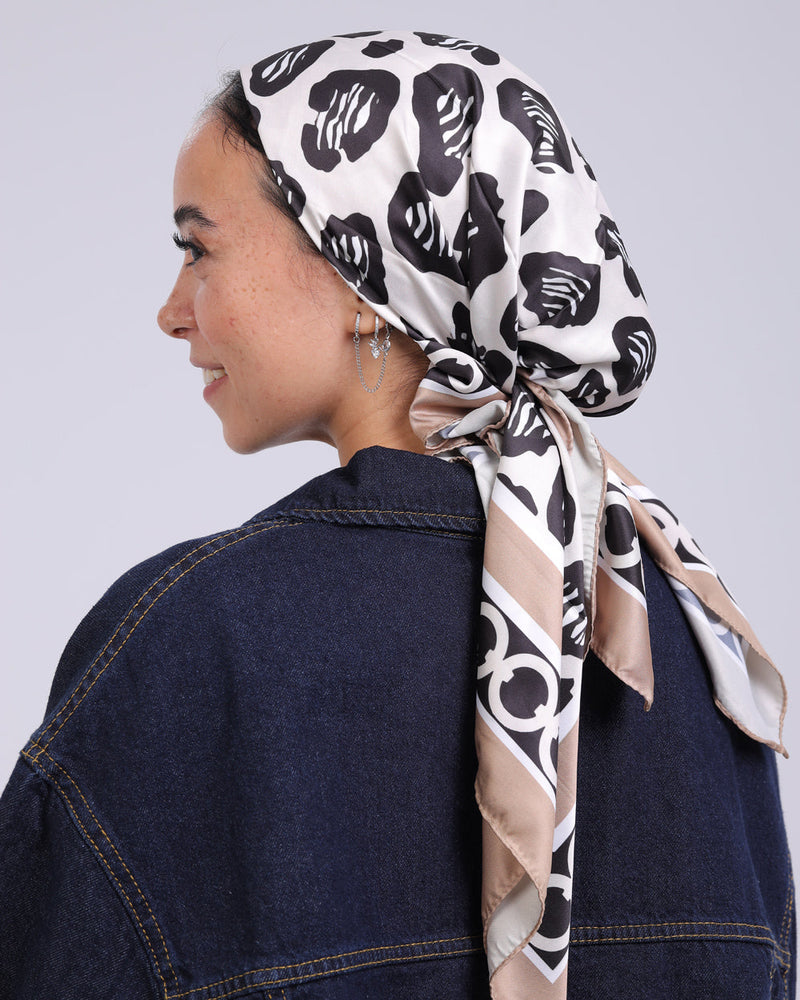 Satin Square Scarf