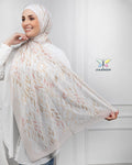 Fable | Printed Chiffon Scarf
