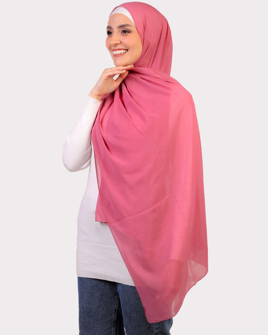 Plain Chiffon Scarf