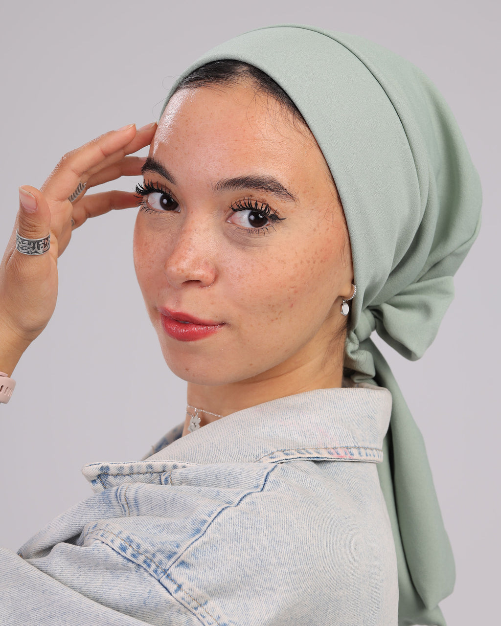 Plain Turban | Mint