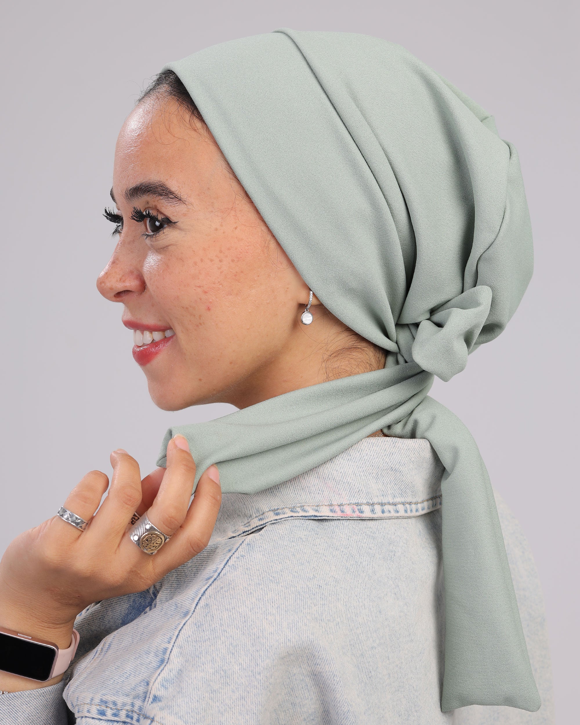 Plain Turban | Mint