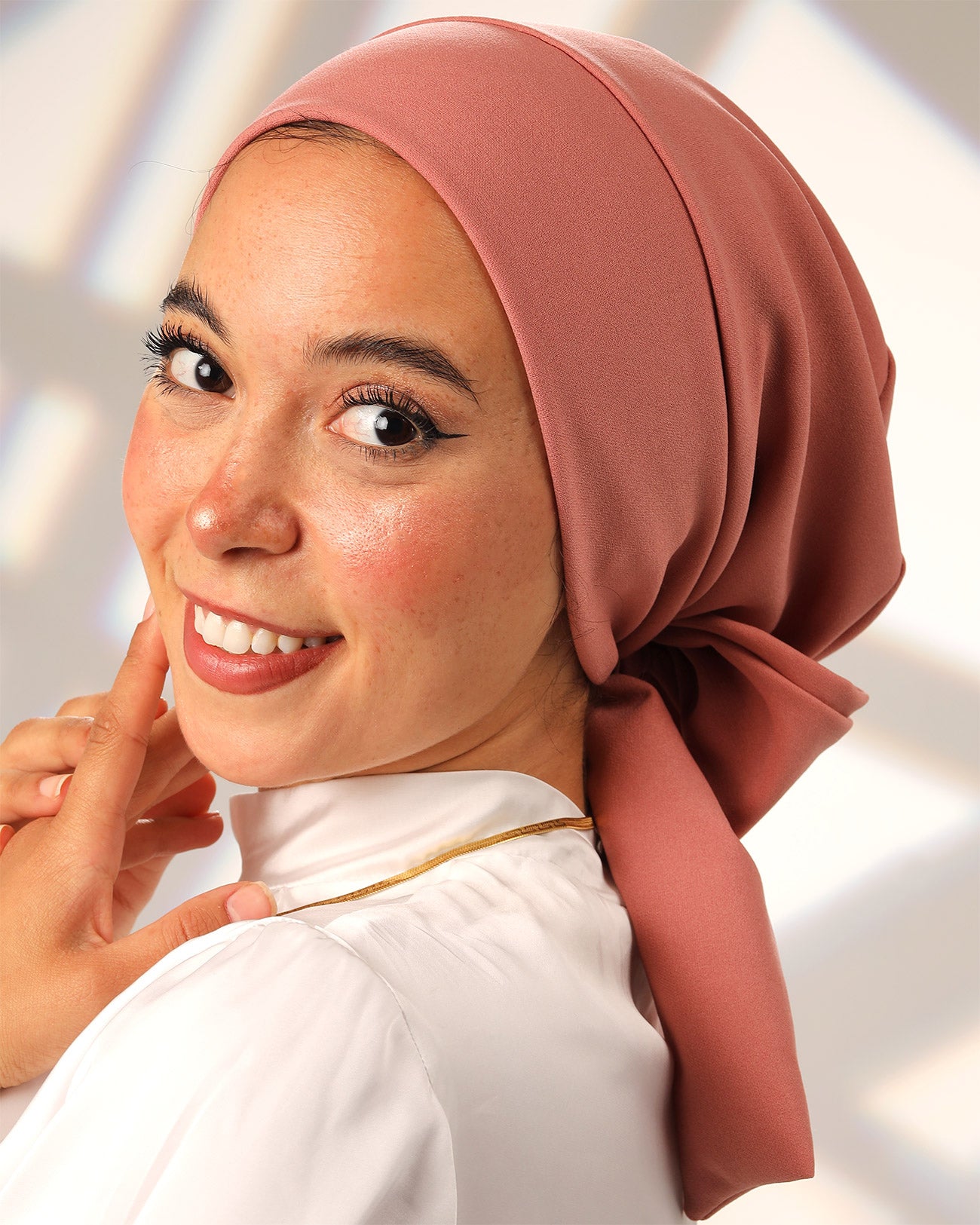 Plain Turban | Dark Pink