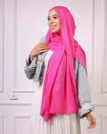 Modal Cotton Scarf | Pink