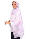Calienne | Printed Chiffon Scarf