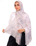 Fiorielle | Printed Chiffon Scarf