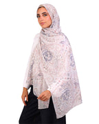 Fiorielle | Printed Chiffon Scarf