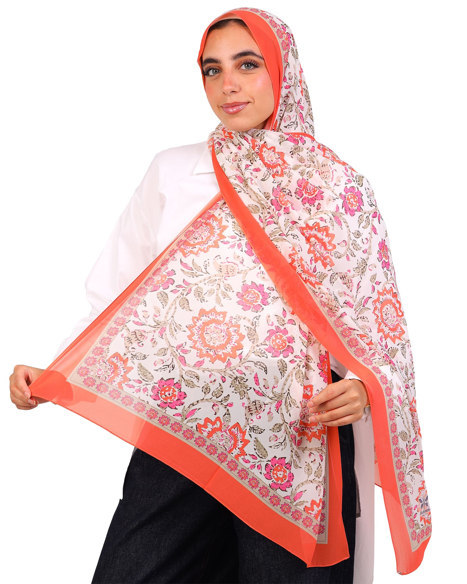 Velisse | Printed Chiffon Scarf