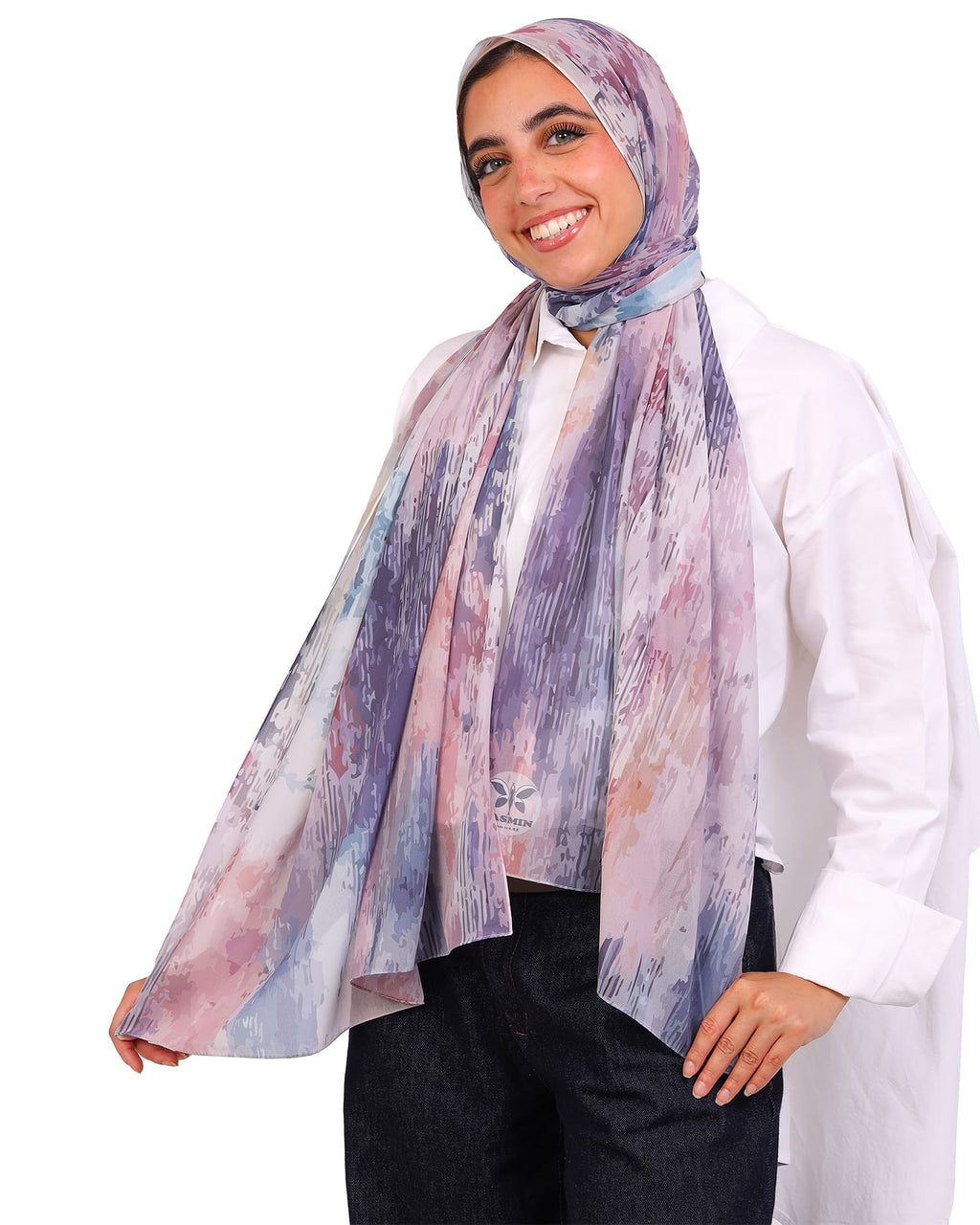 Amelisse | Printed Chiffon Scarf