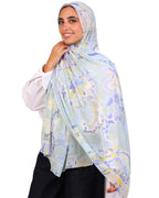 Valleria | Printed Chiffon Scarf