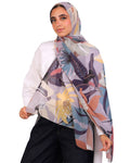 Azmira | Printed Chiffon Scarf