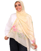 Solmira | Printed Chiffon Scarf