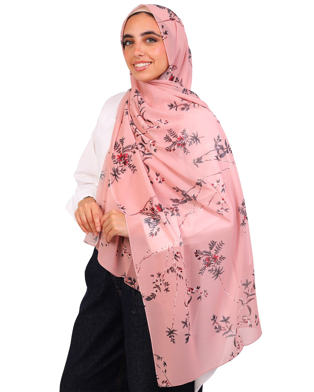 Avenelle | Printed Chiffon Scarf