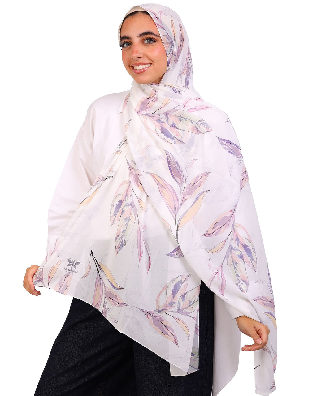 Elaris | Printed Chiffon Scarf
