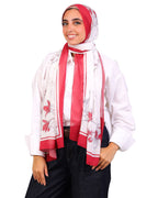 Azarielle | Printed Chiffon Scarf