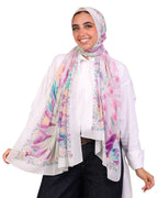 Nerinae | Printed Chiffon Scarf