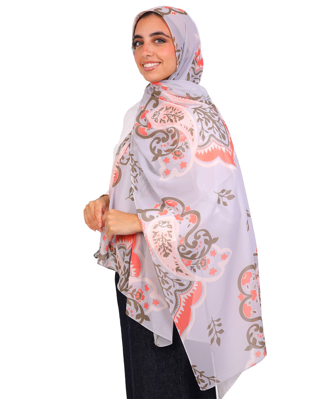 Virelisse | Printed Chiffon Scarf