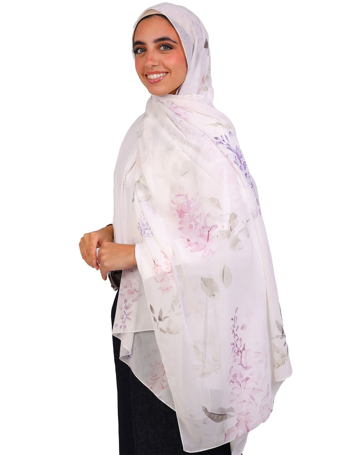 Vionara | Printed Chiffon Scarf
