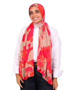 Vaelisse | Printed Chiffon Scarf