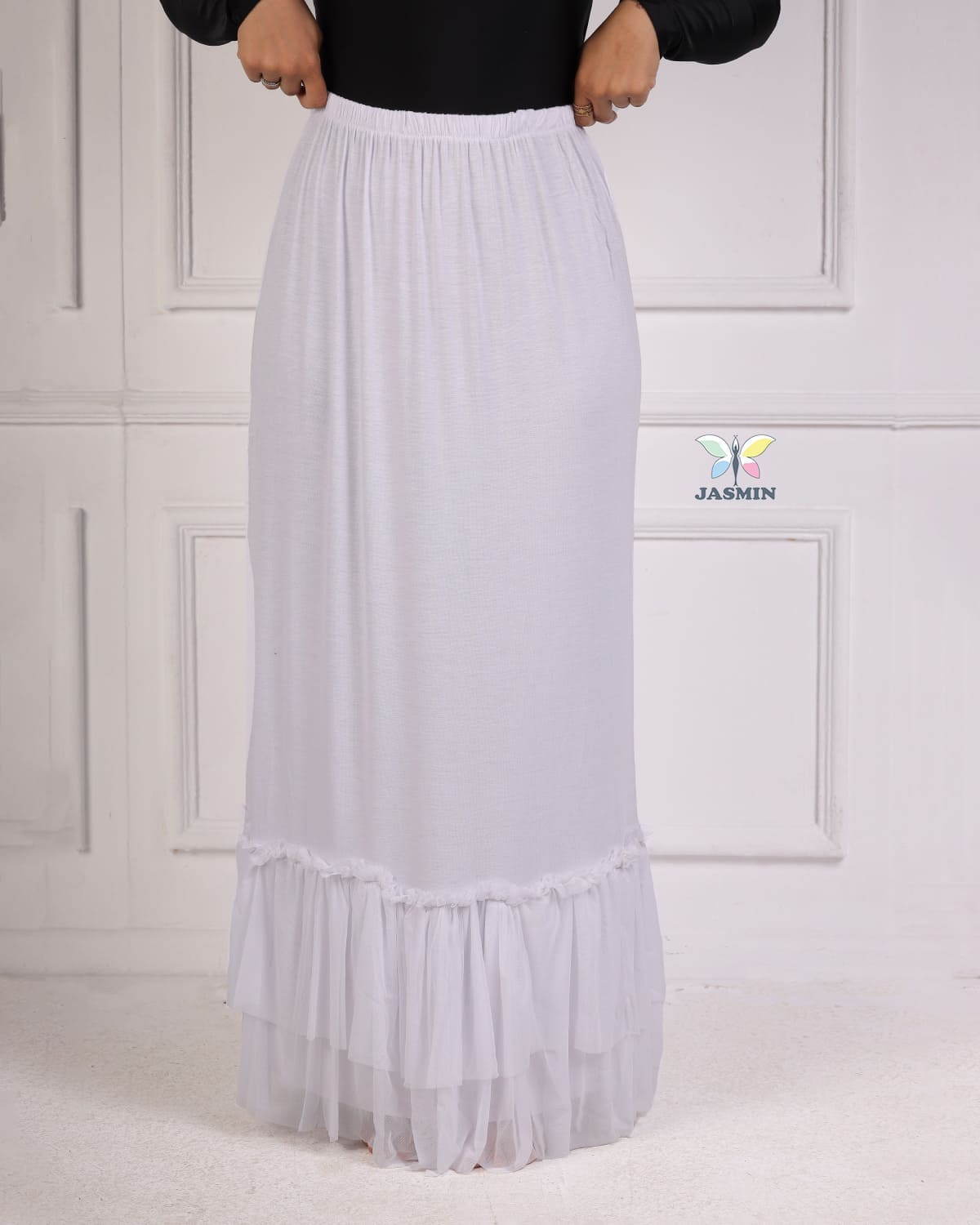 White Under Skirt Tulle