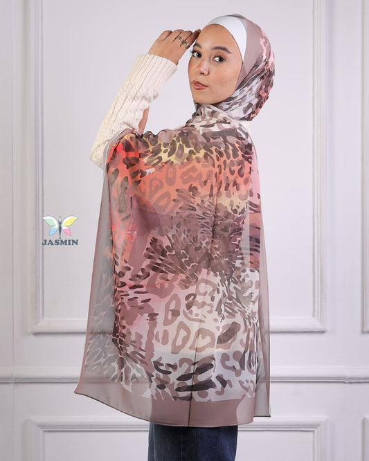 Radiance | Printed Chiffon Scarf