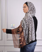Shimmer | Printed Chiffon Scarf