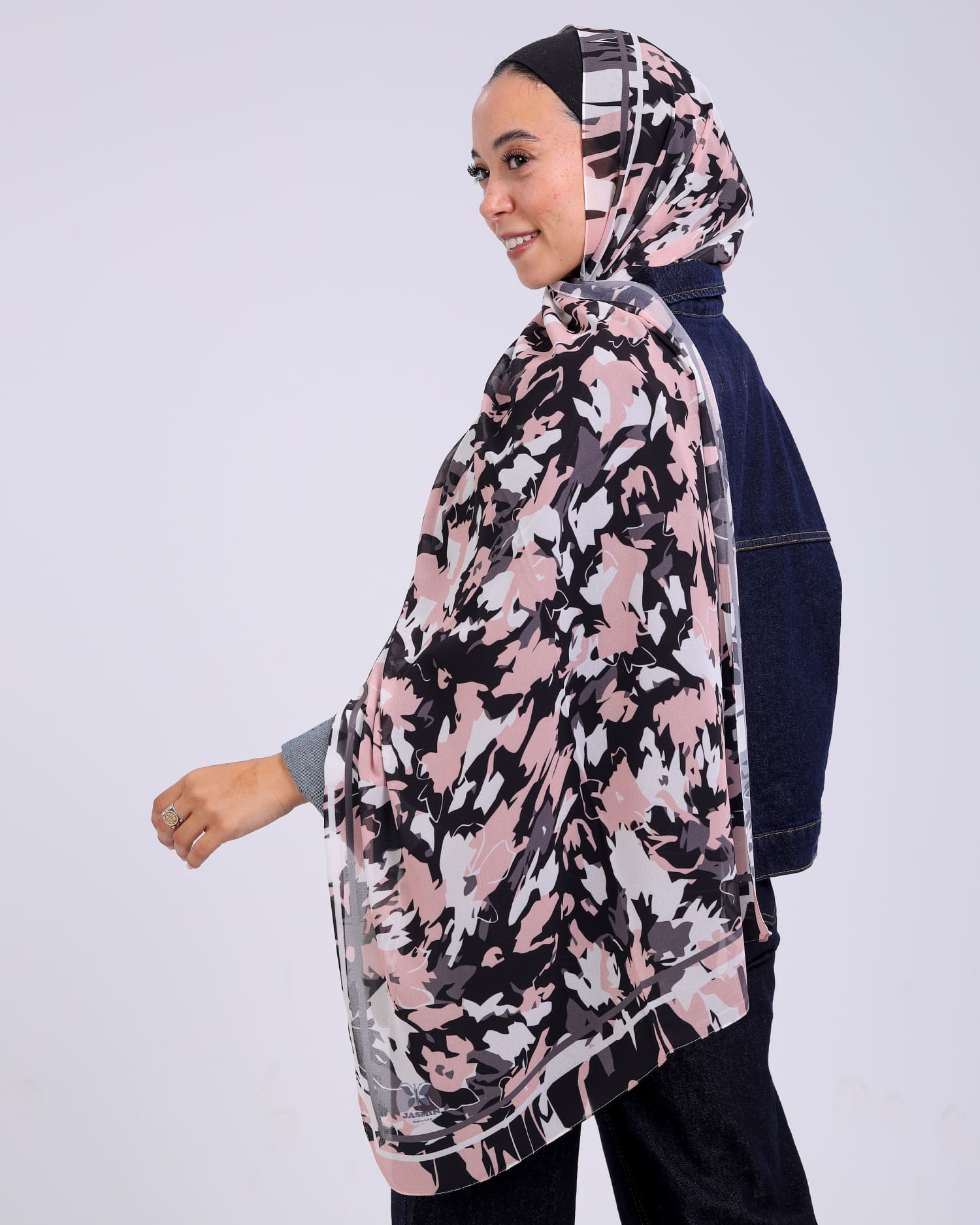 Anastelle | Printed Chiffon Scarf