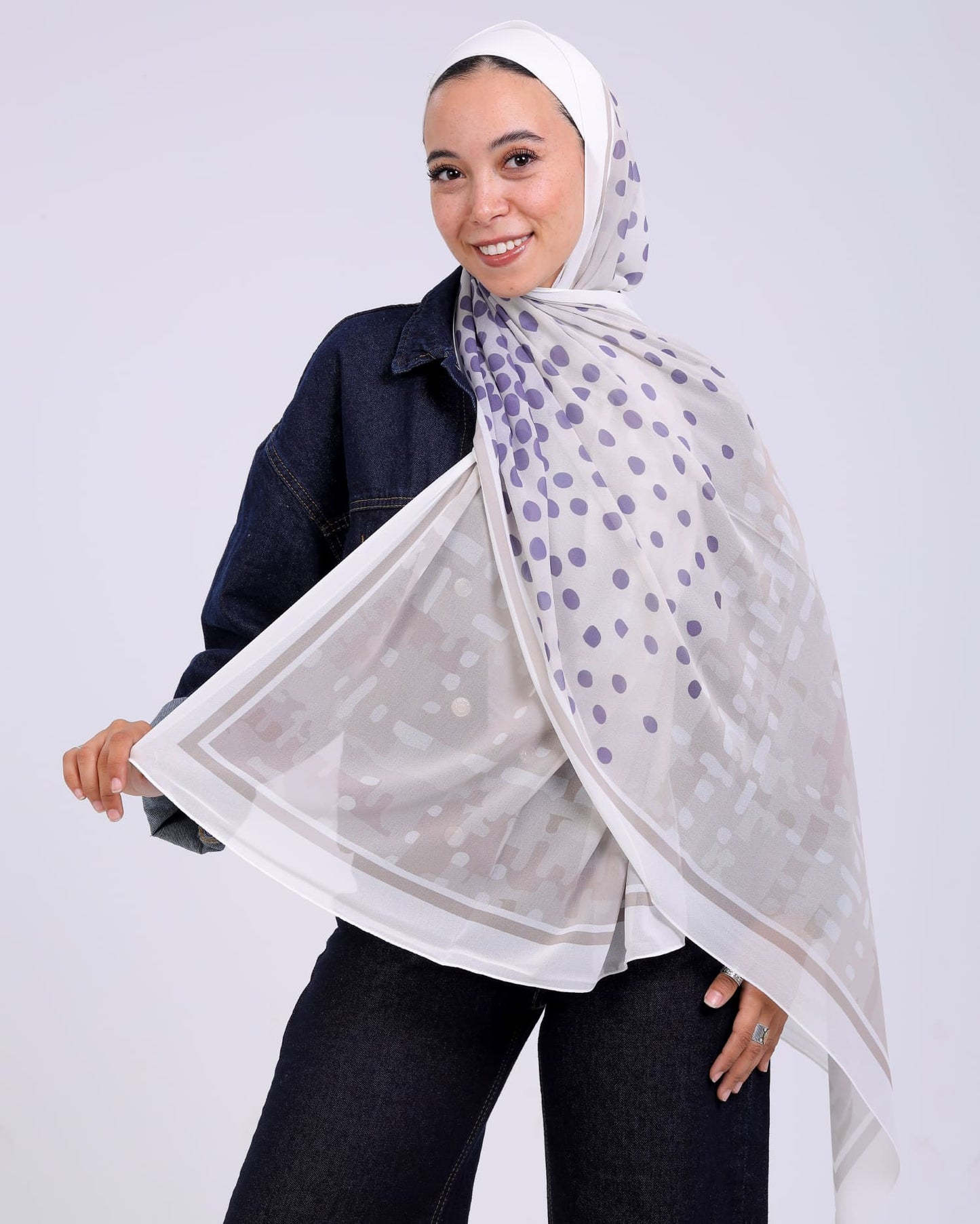 Mirena | Printed Chiffon Scarf
