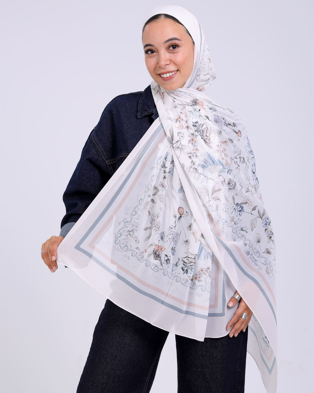 Vesperina | Printed Chiffon Scarf