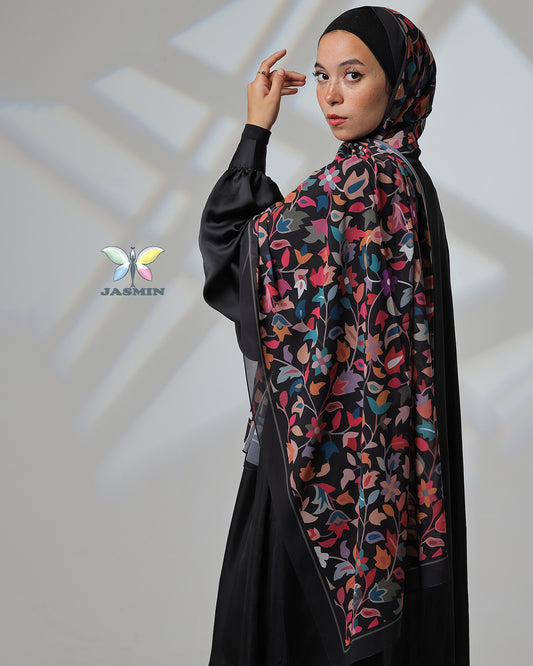 Celestial | Printed Chiffon Scarf