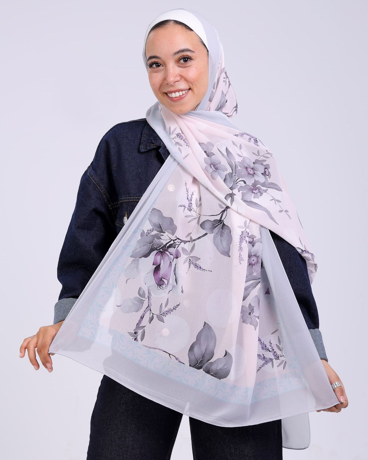 Sonelle | Printed Chiffon Scarf