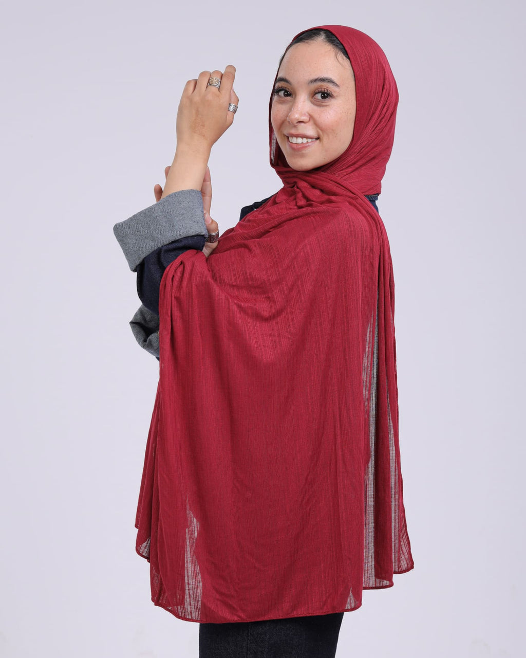 Rosaire | Cotton Kuwaiti Scarf