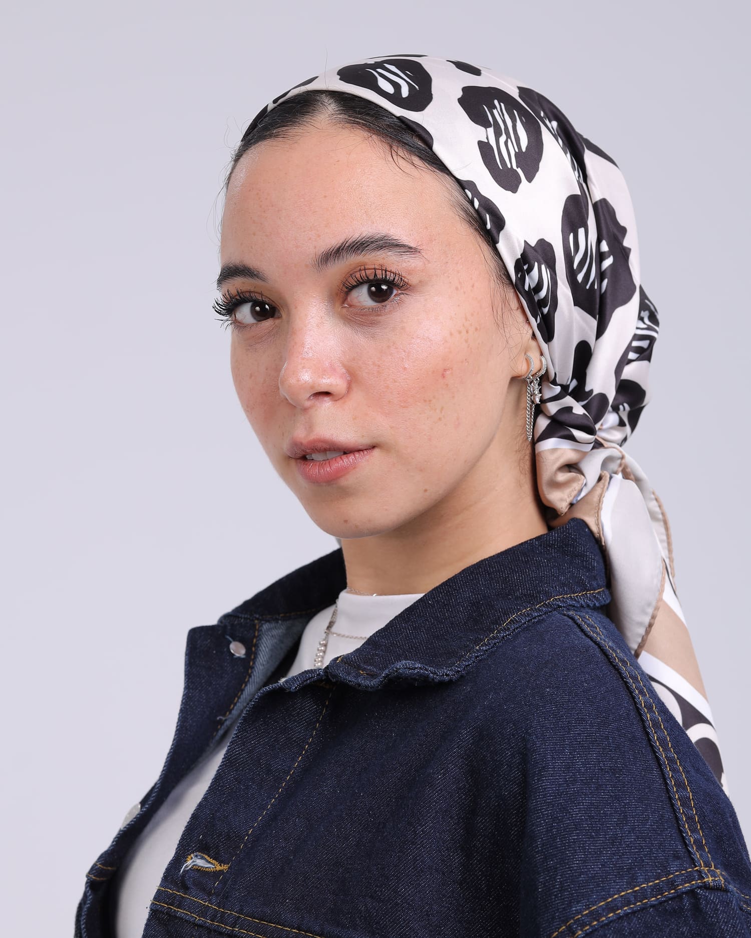 Premium Satin Square Scarf